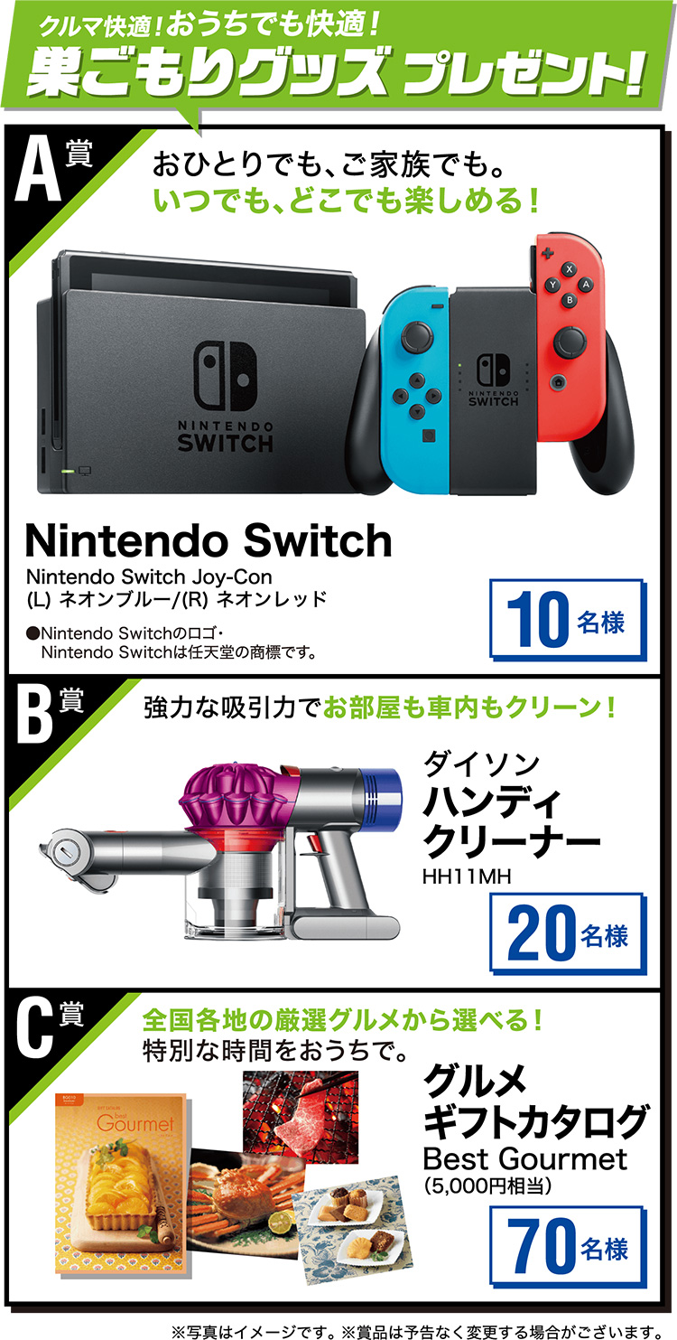 オートバックスオイル交換ワクワクキャンペーン景品