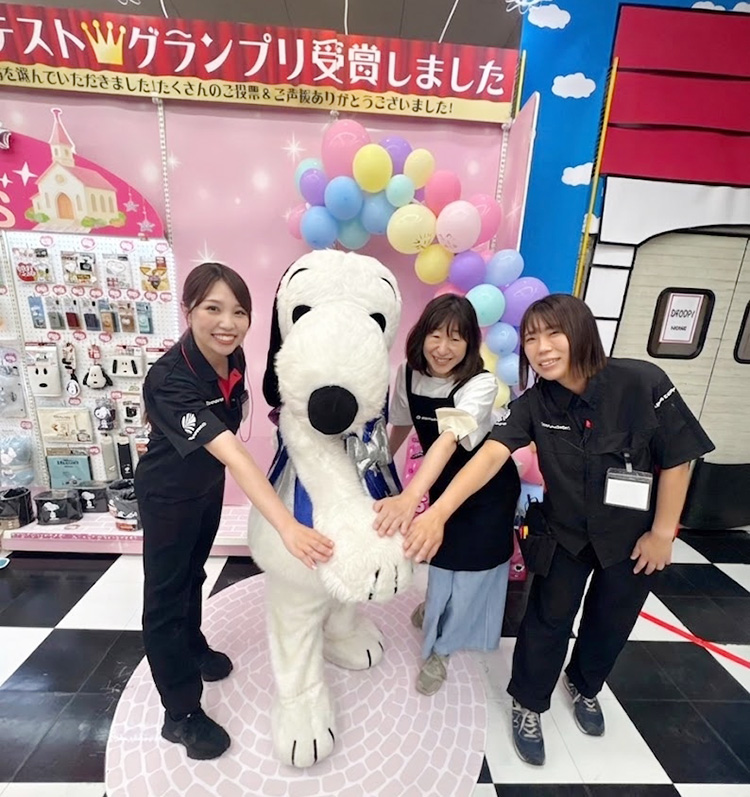 スーパーオートバックス岐阜 第14回 PEANUTS 売場づくりコンテスト 2025